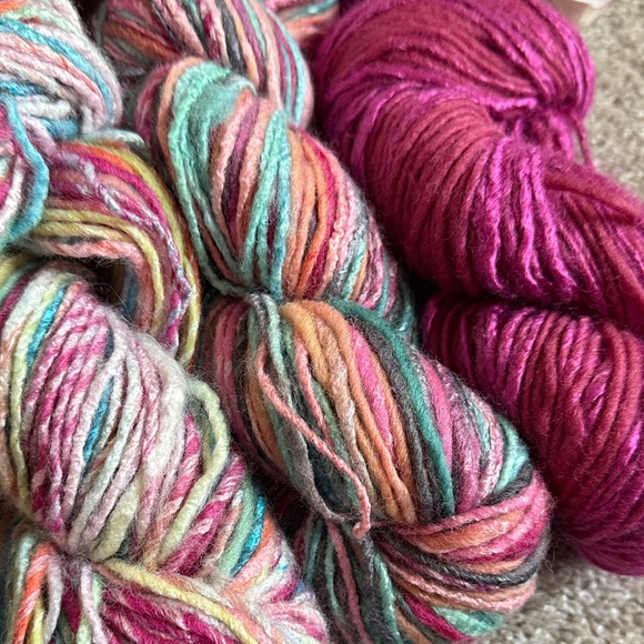 Buttercream Luxe Craft Wool Blend New! Cool twisted colors with slight shine! - Picture 8 of 8